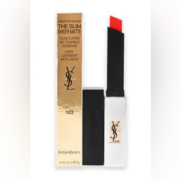 Yves Saint Laurent Rouge Pur
Couture Sheer Matte
Lipstick -Orange Provoc… - Picture 8 of 11